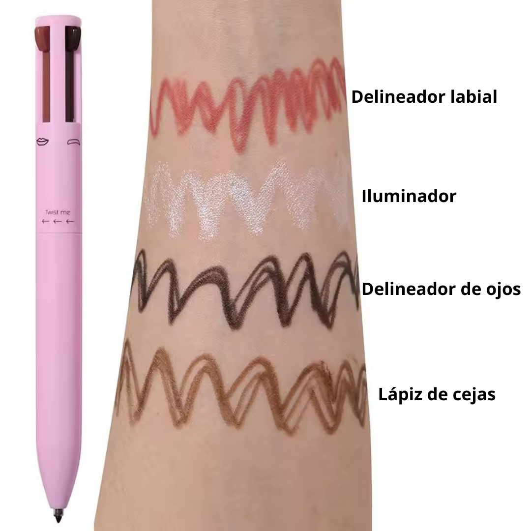 Beauty Stick - Lápiz de maquillaje 4 en 1 (OFERTA - PAGA 1 Y LLEVA 2)